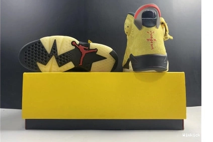 Travis - Scott Air “Yellow” x 6 Jordan 1104